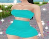 Sexy girl turquoise
