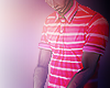| Red Striped Polo |