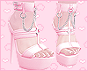 Chained Pumps Pink