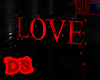 Love Red Lamp Sign