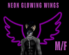 Wings Glowing Purple M/F