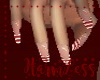 Candy Cane Tips Nails