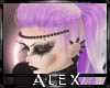 *AX*Ellie White Purple