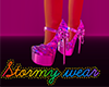 bubble gum stripper heel