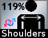 Shoulder Scale 119% M A
