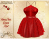 Xmas Star Gown Red