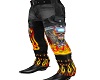 Skull Harley Chaps