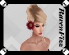 Maroon Hair Flower R V2