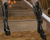 MxU-Black short boots
