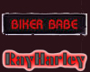 [RH] Biker Babe Sticker