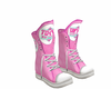 *Hight sneakers Pink