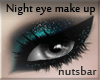 n: Night green eye make