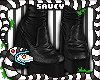 ★ Star Booties Black