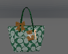 Luxe tote Bag Green C.