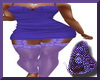 Purple DressW/Stockings