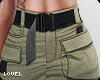 ❥ Cargo Mini Skirt RL