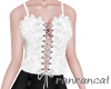 ☆tops corset white
