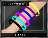 [3D] Multi Bracelet |L