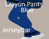 Crayon Blue Pants