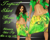 Tropical Skirt Green PF
