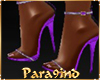 P9)LYRA" Purple Heels