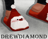 Dd- Xmas Slippers Red