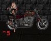 Dark Rose Motorcycle