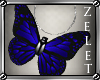 |LZBlue Butterfly Ear