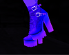 Purple Glow Heels
