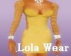 LO Gold Sparkle Dress