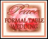 FORMAL WEDDING TABLE 