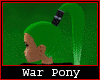 Red War Pony Hair