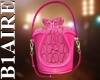B1l V  Bucket Bag Pink