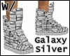 W/Galaxy Silver Kicks