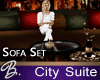 *B* City Suite Sofa Set