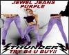 [BT]Purple Jewel Jeans
