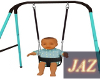 Blue Baby Boy Swing