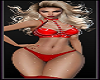 Red Dancers Club Outfit Sexy Female Avatars Actions Animated