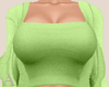 A| Cozy Vest Green