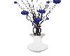 [JA] White Blue Vase