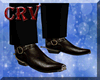 [CRV] Cowboy Leather Boo