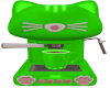 Green Kitty Keurig