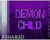 Demon Child HeadSign
