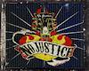 no justice wall hanging