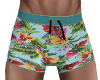 Tropical Blue Boxers
