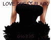 [Gi]LOVE DRESS BLACK