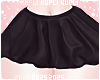 Black Short Bubble Skirt
