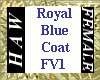 Royal Blue Coat FV1