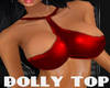 wild red dolly top