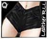 Q| Leather Shorts